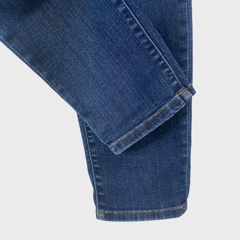 Judy Blue Slim Fit Denim Jeans Blue Women's Size 26 Mid-Rise Distressed Tapered - Picture 7 of 10